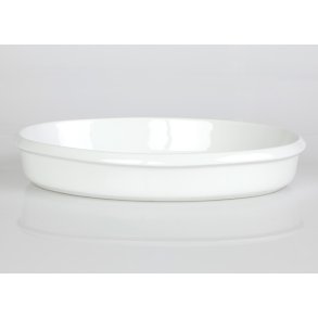 Ildfast fad m. stativ, Porcel�n