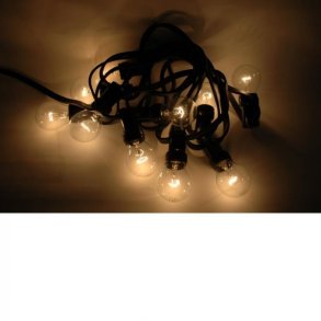 Lyskde, klare prer (ass. filament prer m/Klar kuppel)