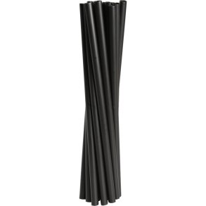 Sugerr 24cm sort, Genanvendelig. 50 stk (Salg)