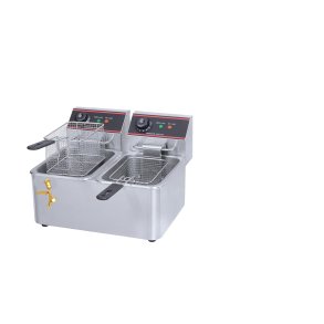 Friture, 2-Kars Bordmodel (2x 4 Liter) (Den gyldne nskebrnd)