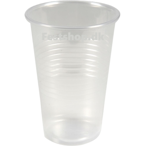Plastglas 25-35cl, 100 stk/rl rillet plast, Velegnet til sodavand, slushice, drinks, beer pong, SPAR 12% v/2 rl. (Salg)