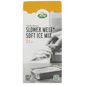 SofticeMix 2L Vanilieis fra Arla Pro Slower Melt (Salg)
