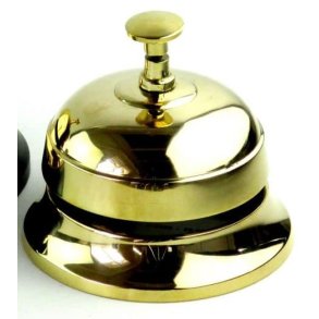 Receptionsklokke uden tr fod 10cm