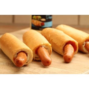 Fransk hotdog brd 40 stk., 60g (SALG)