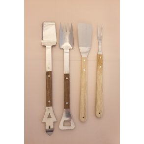 Grill gaffel med grill spade