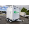 Toilet: Toiletvogn/ToiletTrailer 2-Rums med Tank (Dagsleje p Hverdage, Mandage-Torsdag)