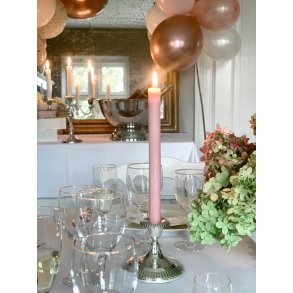 Lysestage s�lv 1-arm H10cm