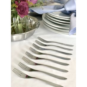 Kagegaffel - Blank Stl (Lejepriser for 1 ps. m/10 stk.)