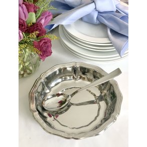 Sk�l, rund, Chippendale