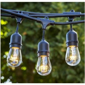 Lyskde, Drop Down m/klare prer (ass. filament prer m/Klar kuppel)