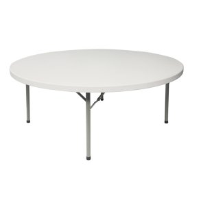 Bord, Rund 160cm Letvgtsbordplade, 8 personer