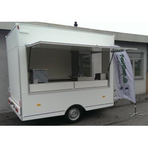 Plsevogn (UDEN maskiner, eks. til salgsvogn, billetvogn, tombola)