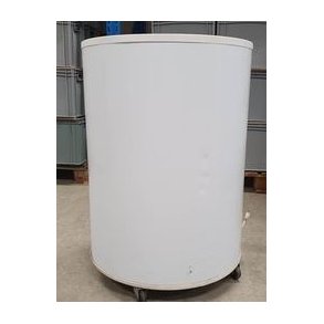 Kleskab rund med hjul 