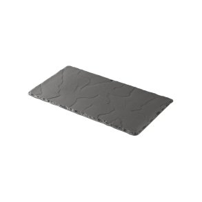 ServeringsPlatte Sort porcel�n Basalt 